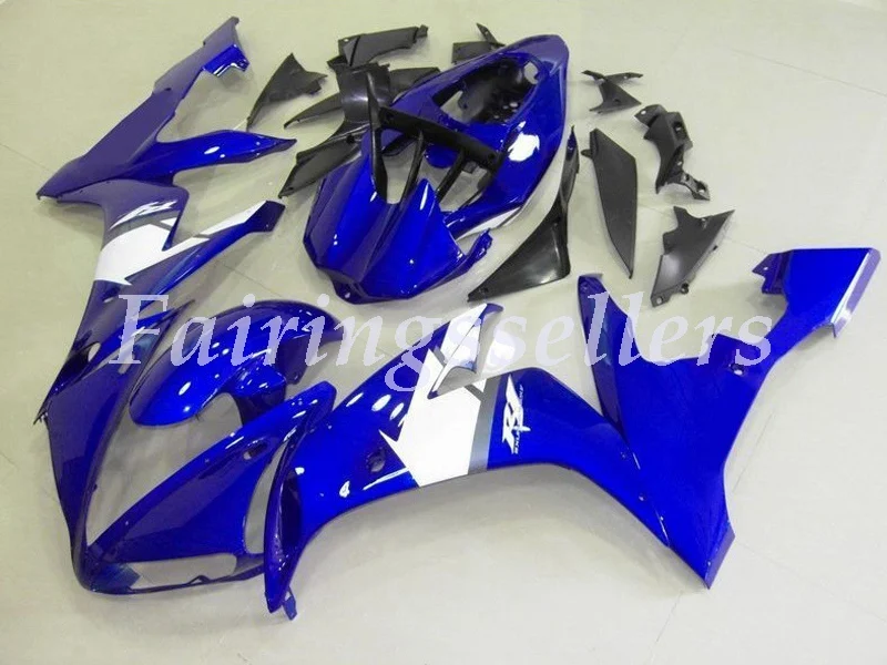 4Gifts New Injection ABS Full Fairing Fit For Yamaha R1 2004 2005 2006 04 05 06 YZF Fairings Kit Blue White | Автомобили и