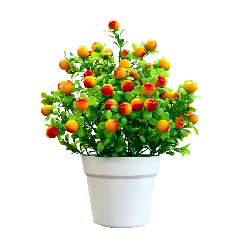 Имитация растения искусственные цветы пластиковые и костюм украшение для дома