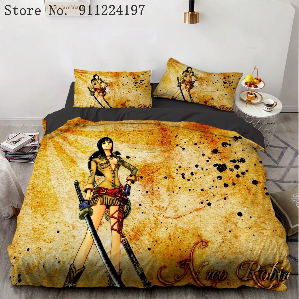 Короткая футболка с героями из японского аниме пододеяльник набор люкс