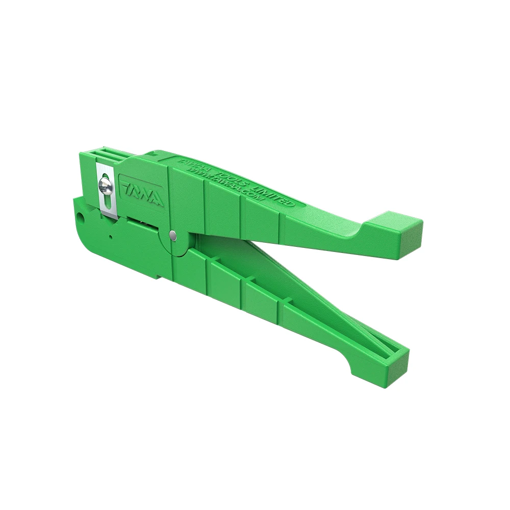 

TAWWA Coax Cable Stripper 45-164 for Diameter 6.4-14.3mm Fiber Adjustable Blade Depth