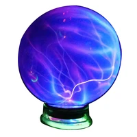 desktop plasma ball sphere glass kids magic night electrostatic with music party home decoration gifts light bulb durable