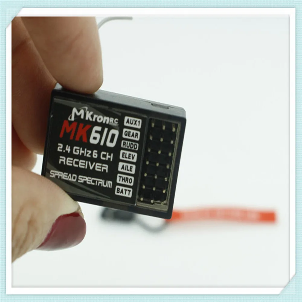 Приемник радиоуправляемого приемника 5 шт./лот DSM2 2 4G 6CH MK610 AR6100 рецептор для спектр