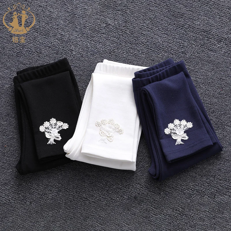 

Штаны для девочек, новинка 2021, утепленная детская одежда, хлопковые длинные брюки, узкие белые зимние штаны для девочек