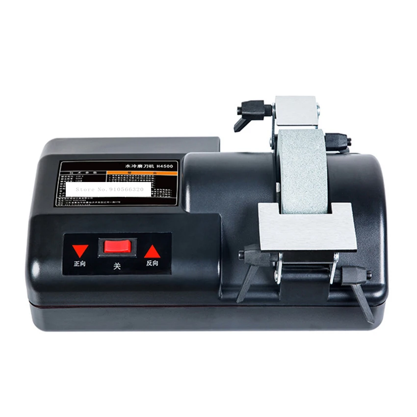 

H4500 Electric Knife Sharpener 5-inch Water-cooled Low-speed Home Knife Sharpening Machine Hotel Household Sharpener 220V 120W
