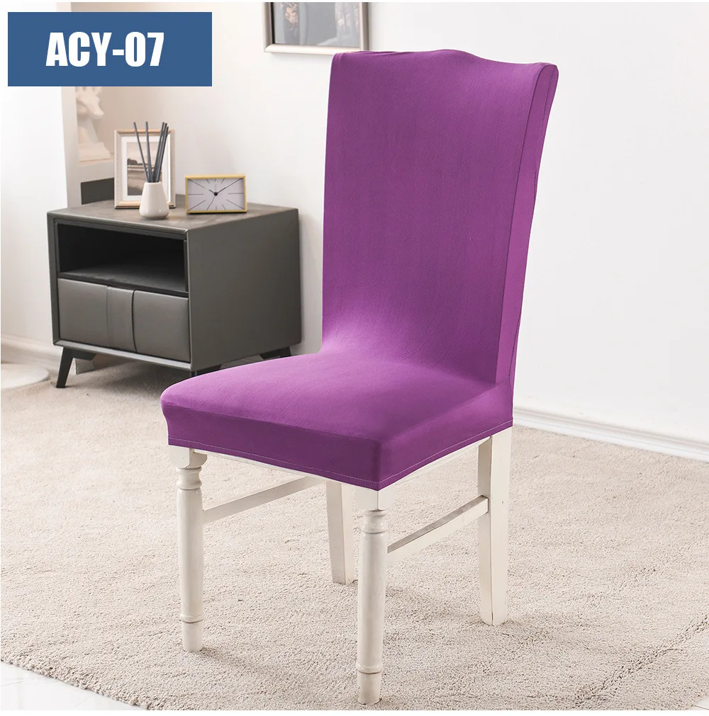 

Dining Chairs Pack 4 Gaming Cover Elastic Desk Armchair Kitchen Armchair Wedding Dining Pouffe Stretch Fundas Sofas Con Lounger