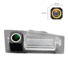 Misayaee Золотой HD камера заднего вида Обратный Камера пластина светильник для Mazda 3 Axela BM 4D седан 2013  2019