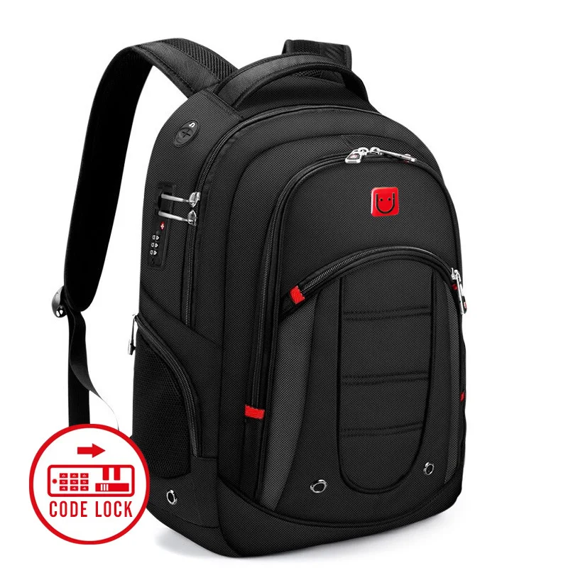 Нейлоновый мужской рюкзак с защитой от кражи для ноутбука 15 6 дюйма Вместительная