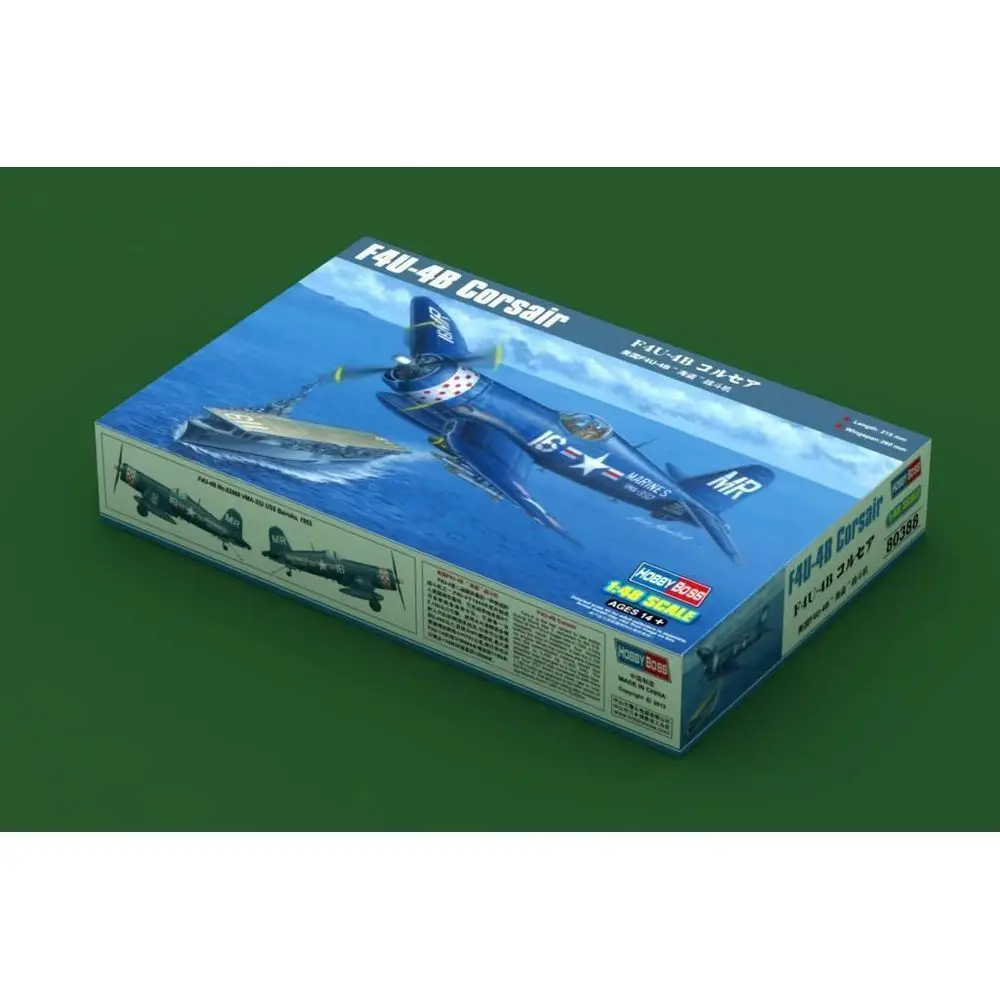 HobbyBoss 80388 1/48 F4U-4B Corsair — набор масштабной модели