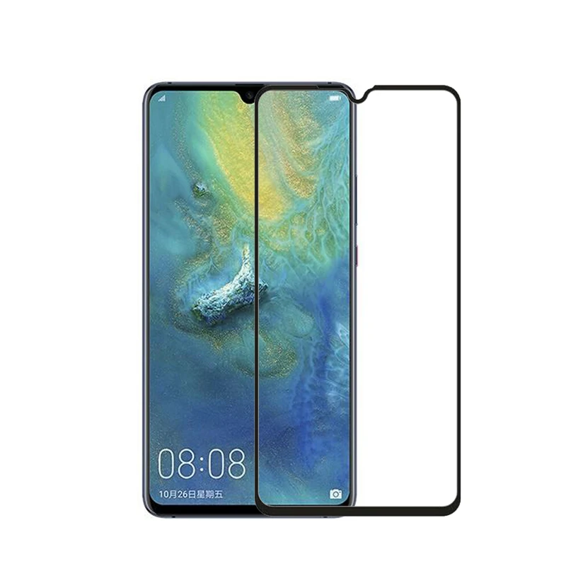 2 упаковки полное покрытие из закаленного стекла для huawei mate20X протектор экрана на