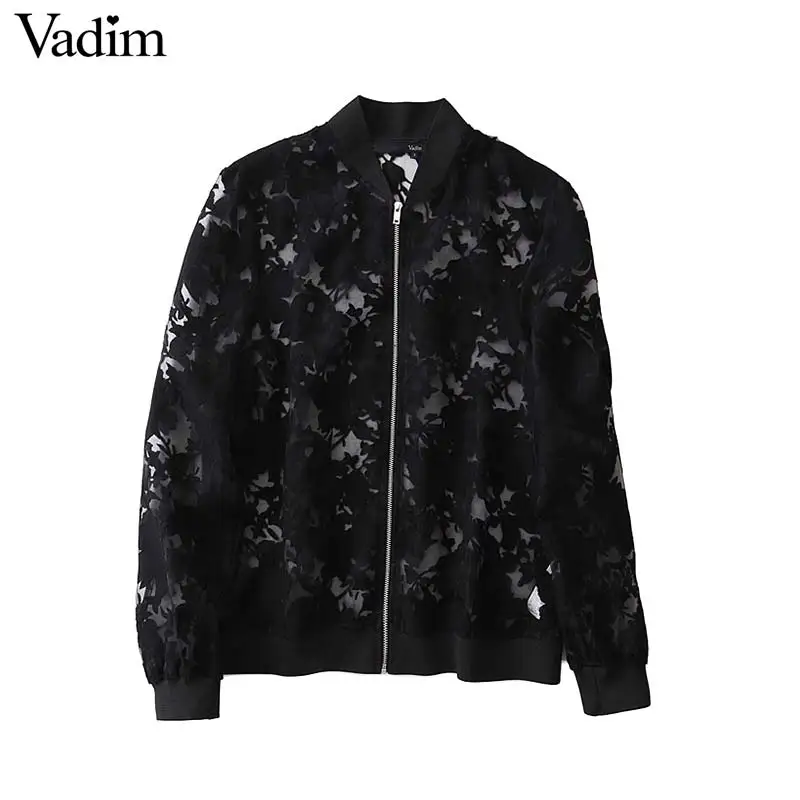Vadim женские очки с прозрачными стеклами куртка бомбер на молнии длинным рукавом