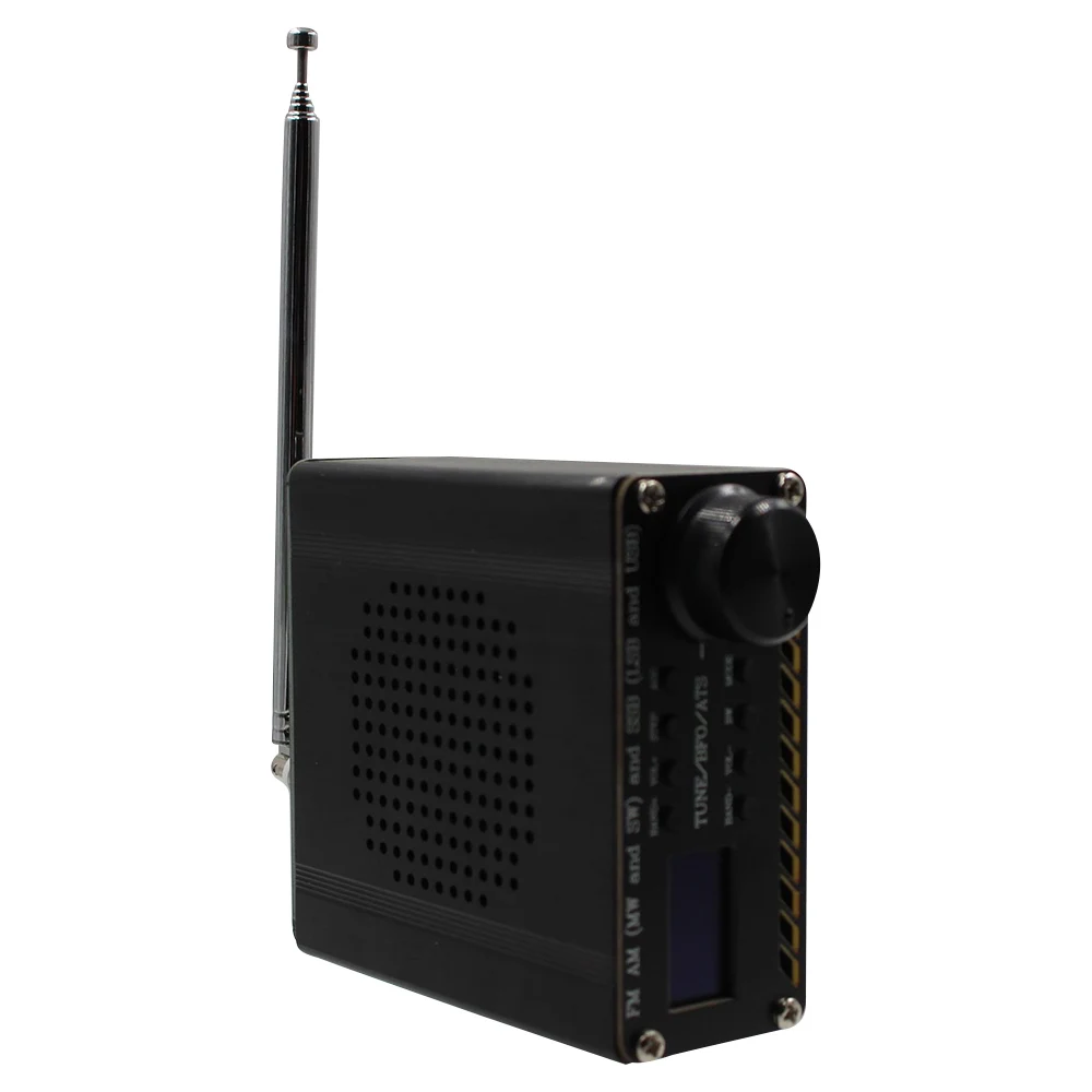 

Si4732 все диапазоны FM AM (MW и SW) SSB (LSB и USB) радио приемник FM AM с литиевой батареей антенна динамик чехол