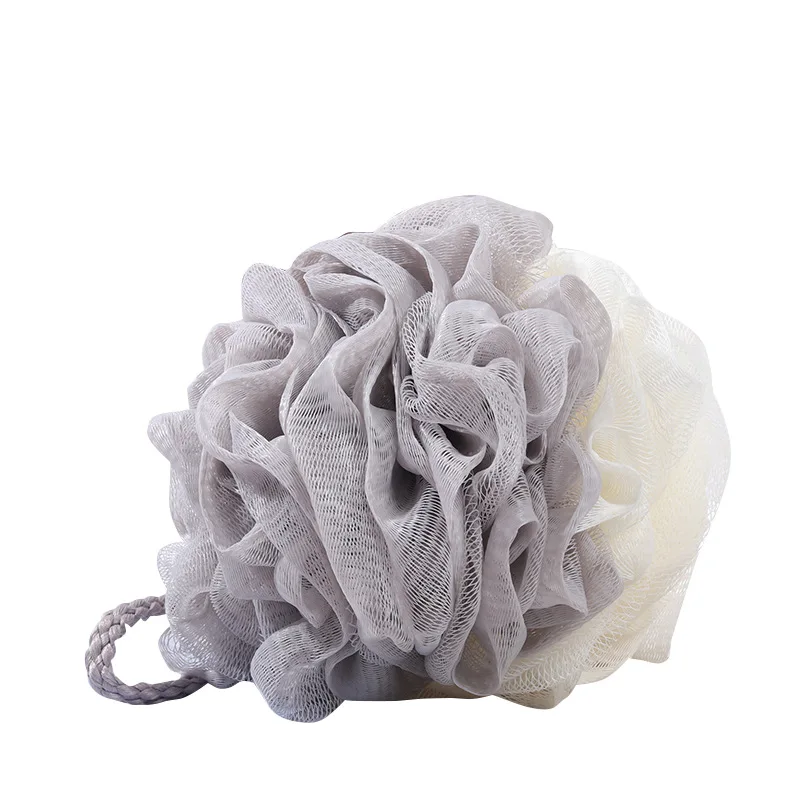 

Fashion Cleaning Ball Two-Color Mesh Body Massager Soft Shower Sponge Bathroom Accessories Clean