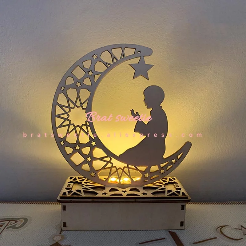 Деревянный ИД Мубарак рождения аль-Наби украшения Коран декоративные Ид аль-Адха