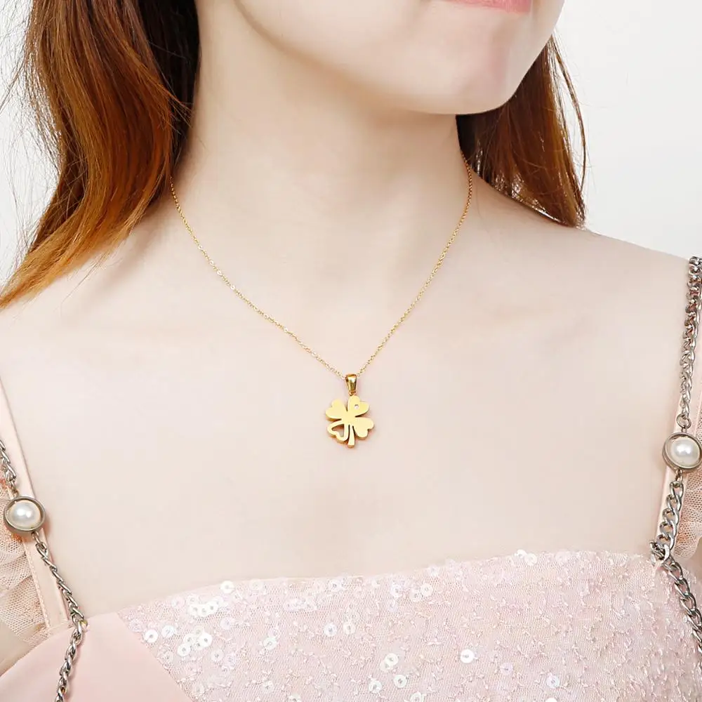 Маленькие свежие и элегантные ювелирные изделия Kalen с изображением счастливого