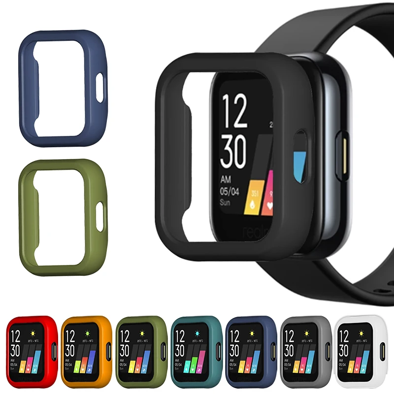 

PC Protective Case For Realme Watch Smartwatch Protector Scratch Resistant Cover Shell Frame Accessories
