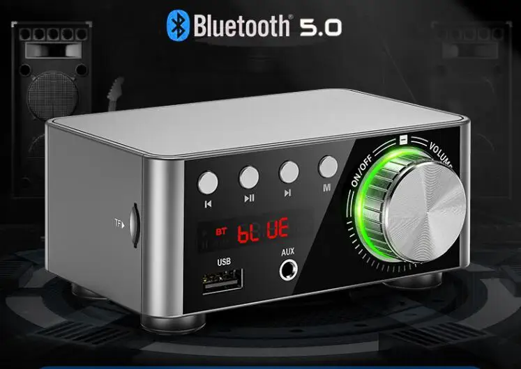 Мини усилитель мощности TPA3116 Bluetooth 5 0 приемник стерео домашний автомобильный
