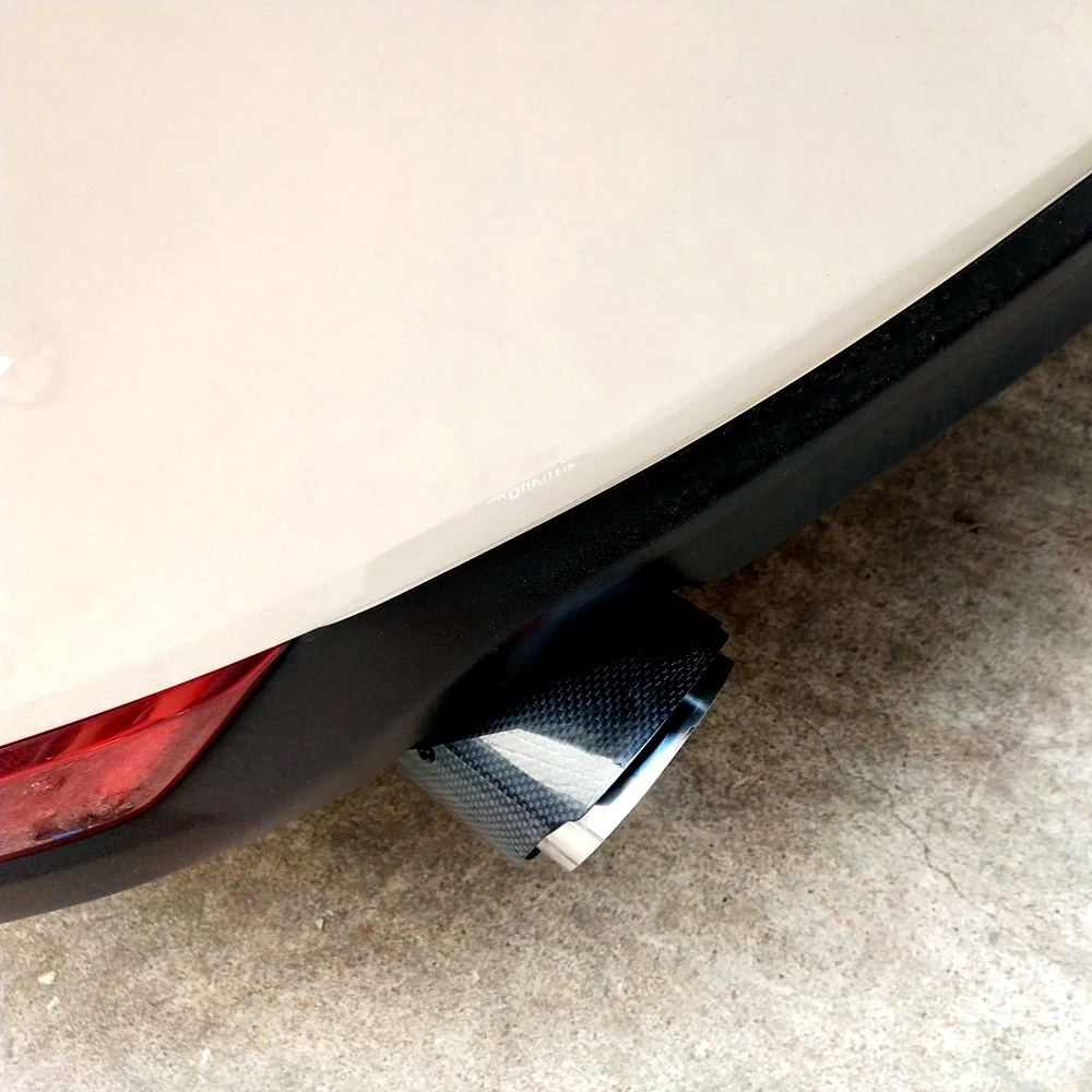 Универсальный наконечник глушителя из углеродного волокна для MAZAD CX-5 GOLF 1 шт. -