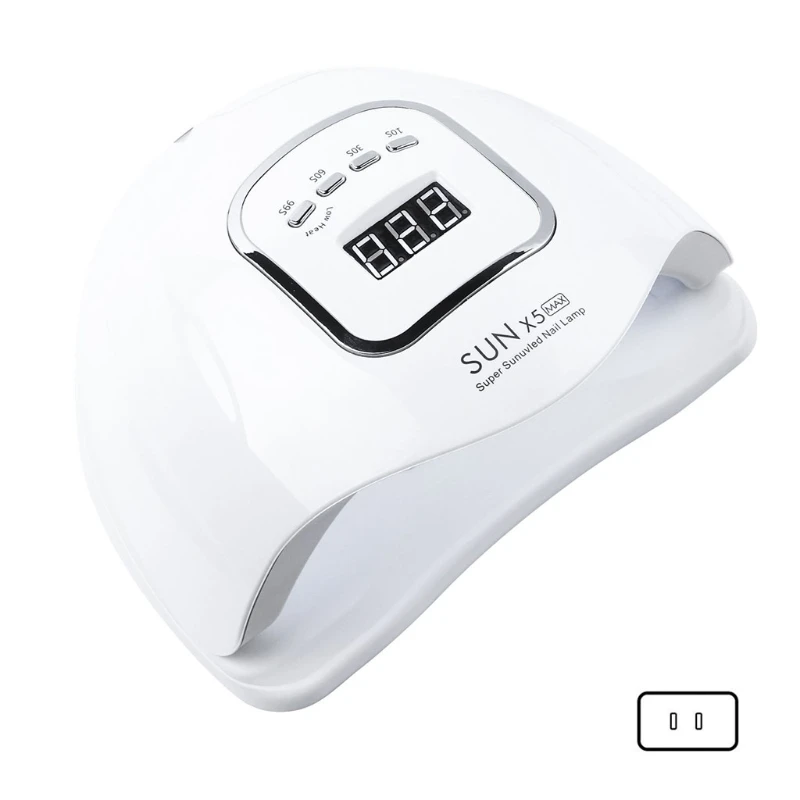 GXMC 150W Gel UV Nail Fast Dryer Nails Polish Curing Lamp with 4 Timer Setting Auto Sensor for Fingernail Toenail Machine | Красота и
