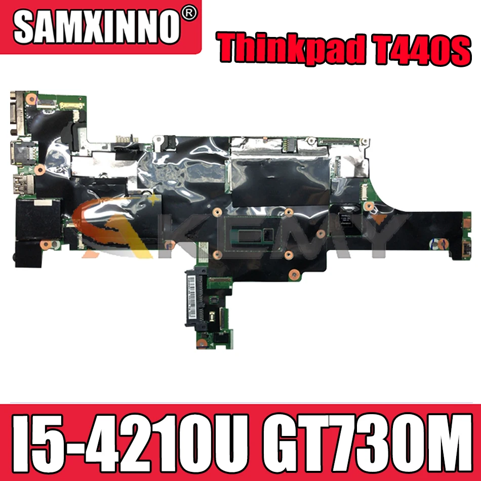 

Akemy для Lenovo Thinkpad T440S материнская плата ноутбука VILT0 NM-A051 процессор I5 4210U GPU GT730M FRU 04X3897 04X3896 00HW100