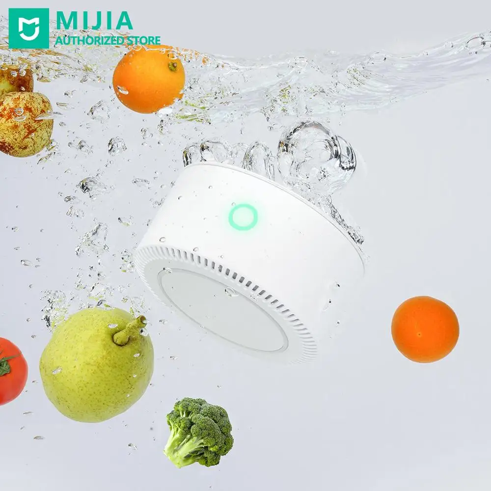 

Очиститель Xiaomi беспроводной для фруктов и овощей, озонатор, ионизатор, дезинфекция, Удаление пестицидов, чистящие принадлежности с зарядно...