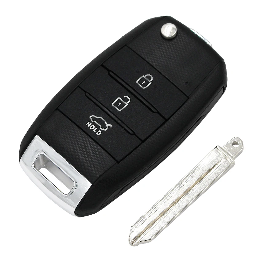 Для Kia K3 3 кнопочный складной откидной умный пульт дистанционного управления
