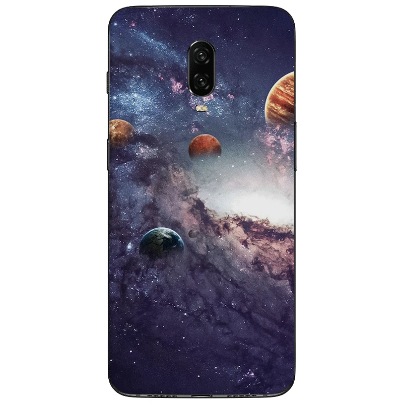 Чехол для телефона oneplus 5 6 7 Pro силиконовый чехол-накладка с милым мультяшным