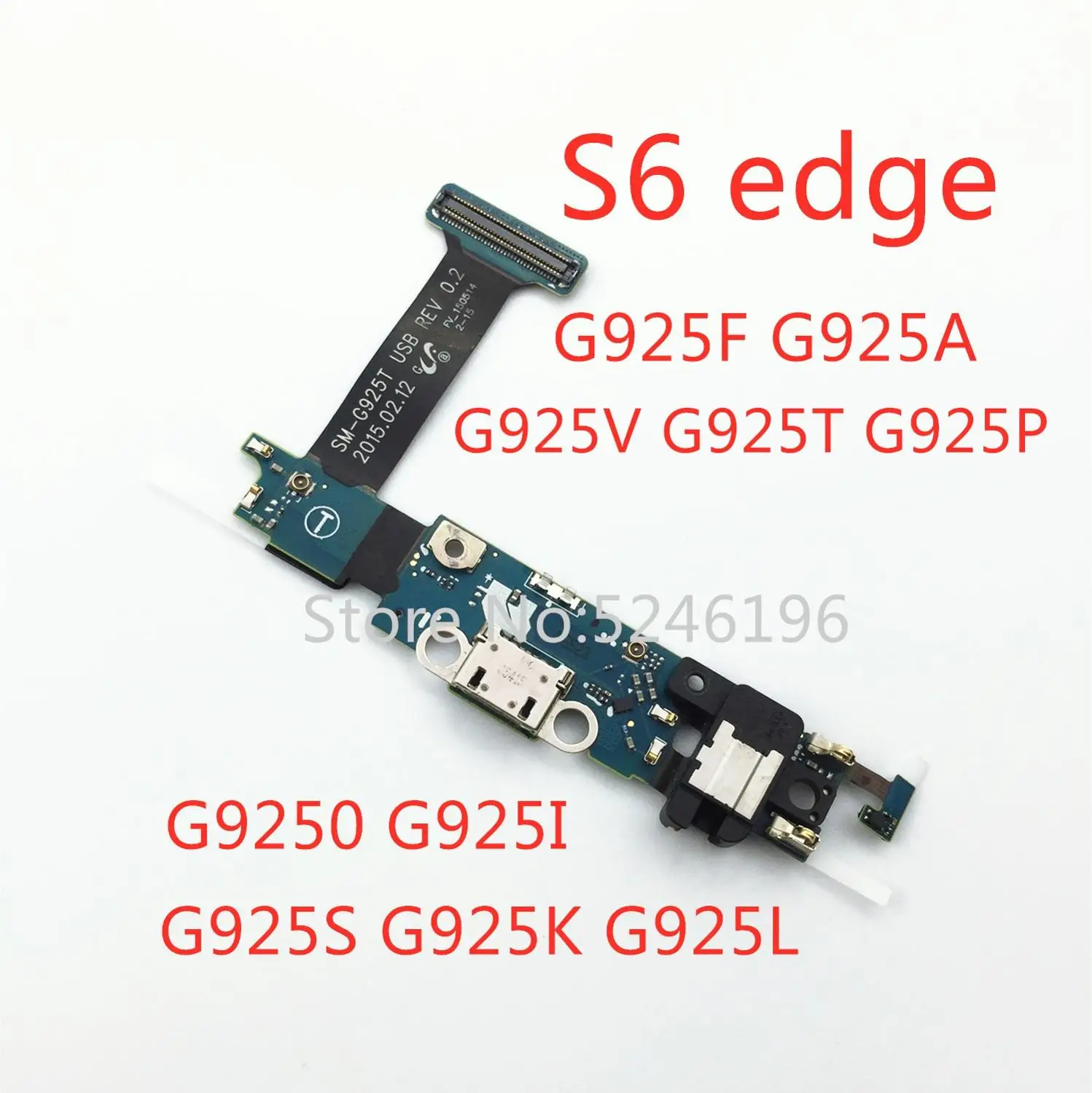 Гибкий кабель для зарядки Samsung Galaxy S6 Edge, G925F, G925A, G925V, G925T, G925P, G925I, G925S, G9250