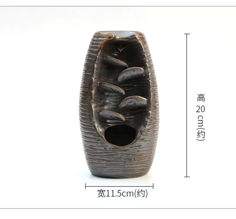 Керамический обратный поток курильница Керамическая ароматерапевтическая печь