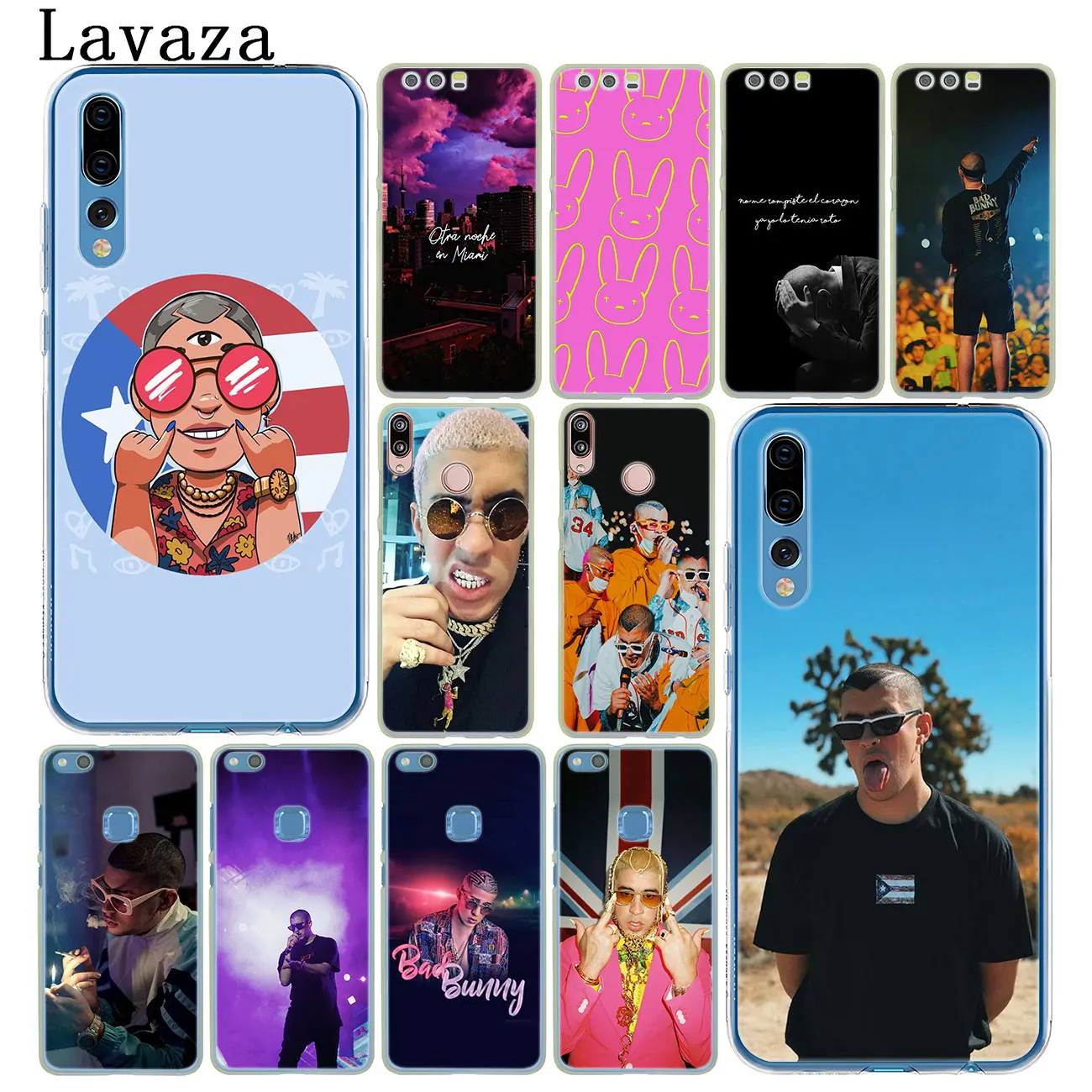 Lavaza плохой кролик рэп певицы чехол для телефона huawei Y9 Y7 Y6 Prime 2018 2019 Honor 20 10 8 8C 8X9X9 Lite