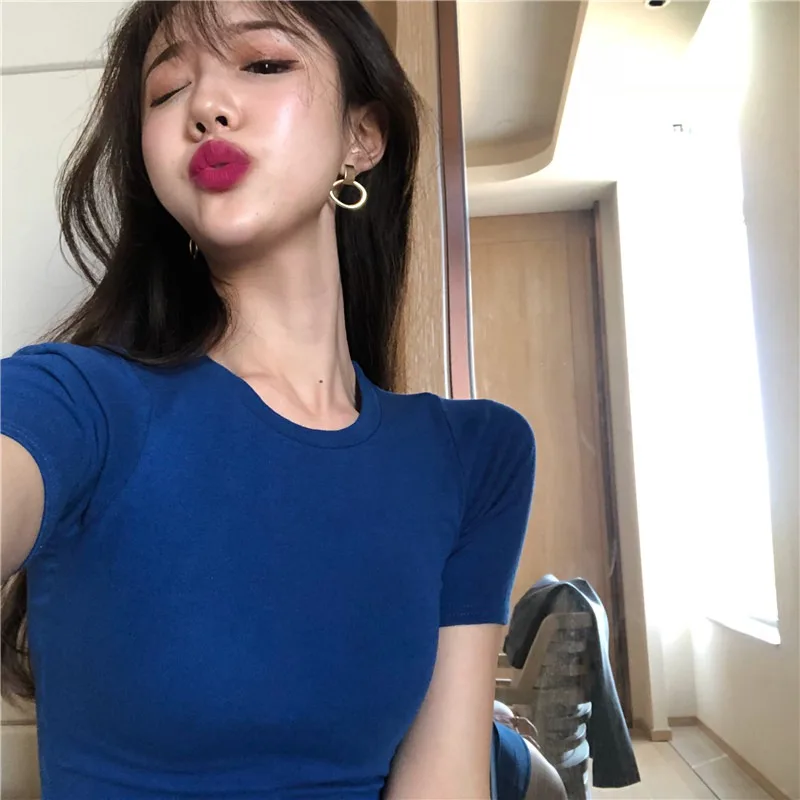 

Summer Dress Women Casual Short Sleeve O Neck Slim Dress Sexy Mini Bodycon Dresses Elegant Solid Female T Shirt Dress Vestidos