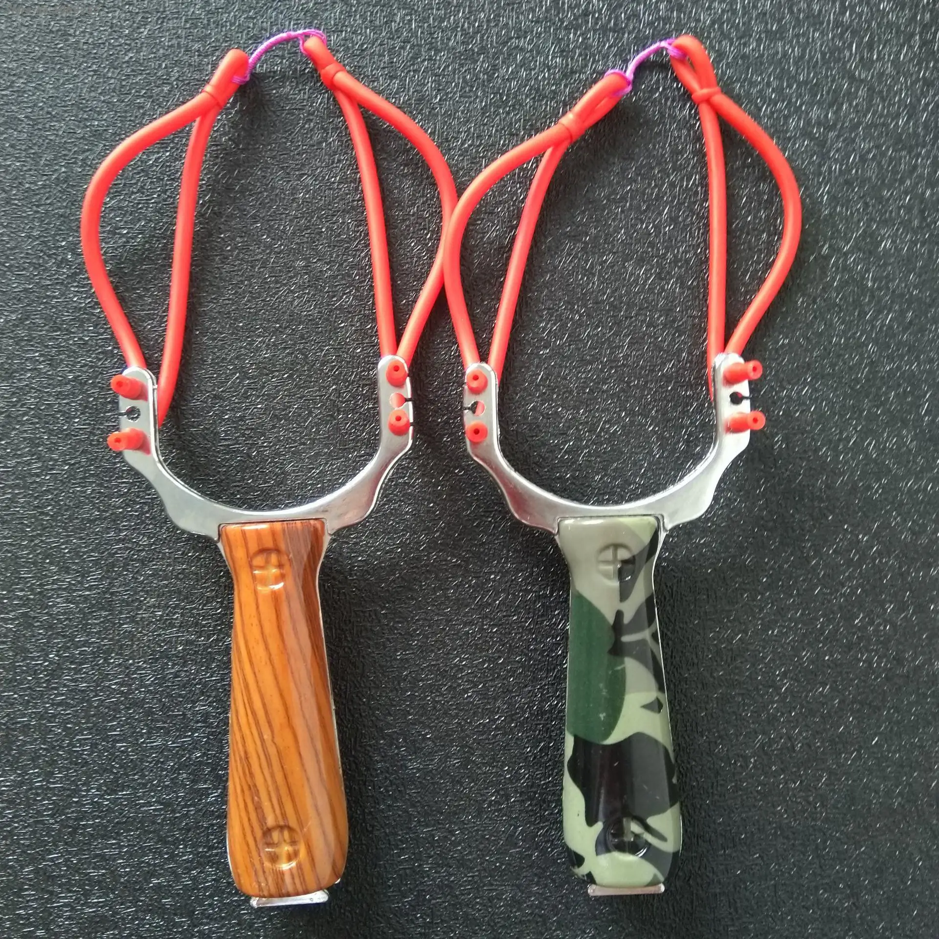 Профессиональный мощный Рогатка Sling shot из алюминиевого сплава катапульта
