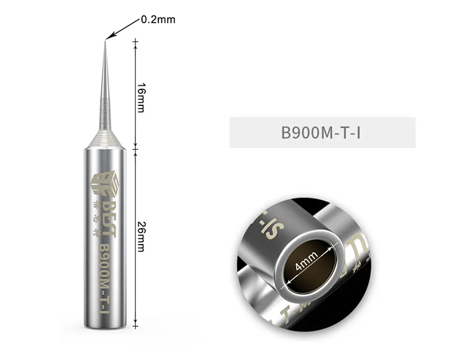 Паяльник советы B900M-T-I/B900M-T-IS бескислородной меди 0,2 мм Fly Line сварочные наконечники паяльник для Hakko 936/937 паяльная станция BGA DIY ремонтный инструмент