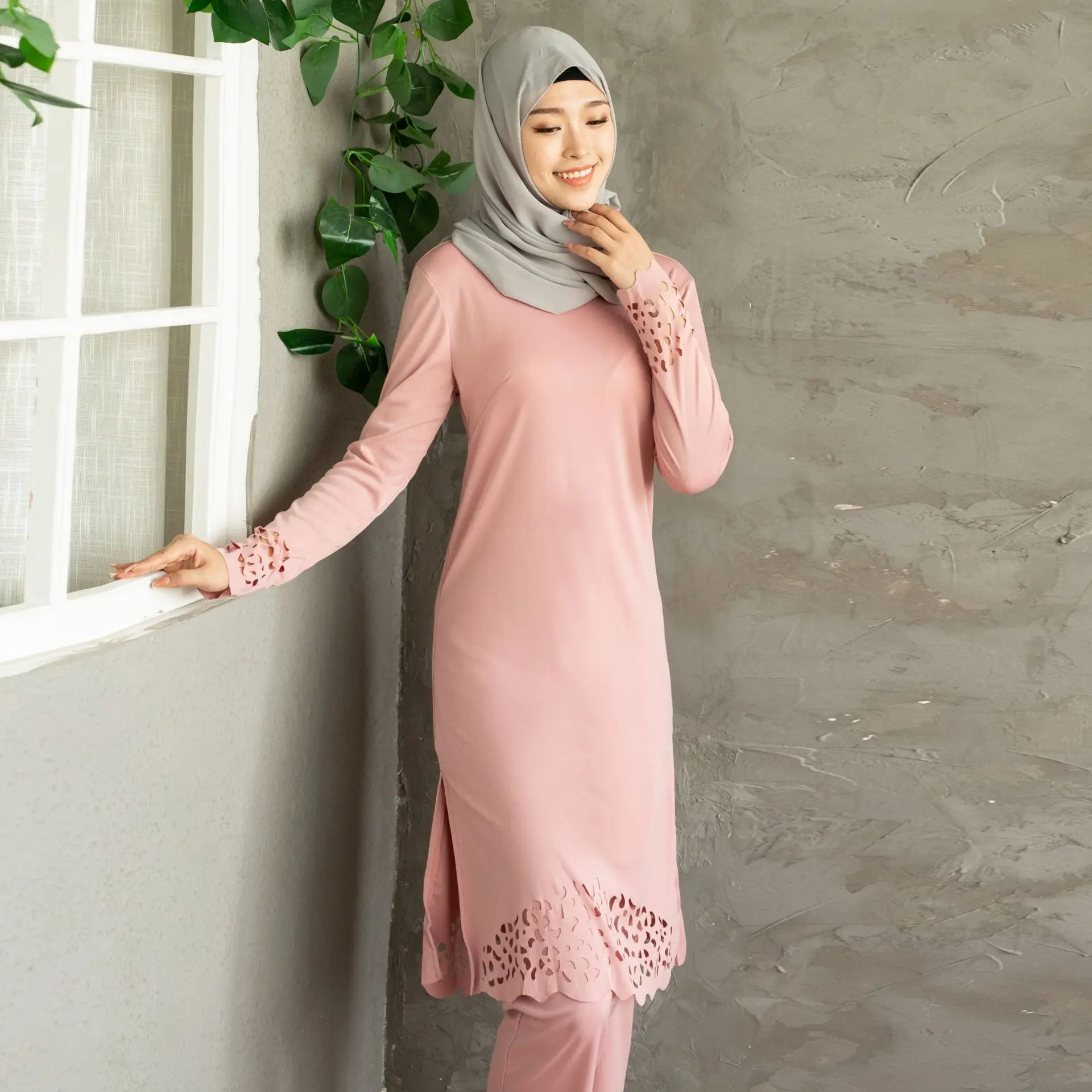 

2 шт., мусульманские топы и брюки на шнуровке