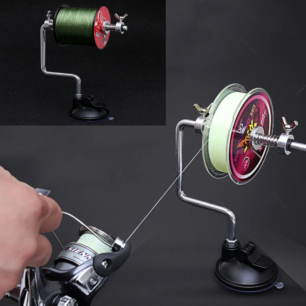 Портативная система Намотки лески из нержавеющей стали катушка для рыболовная