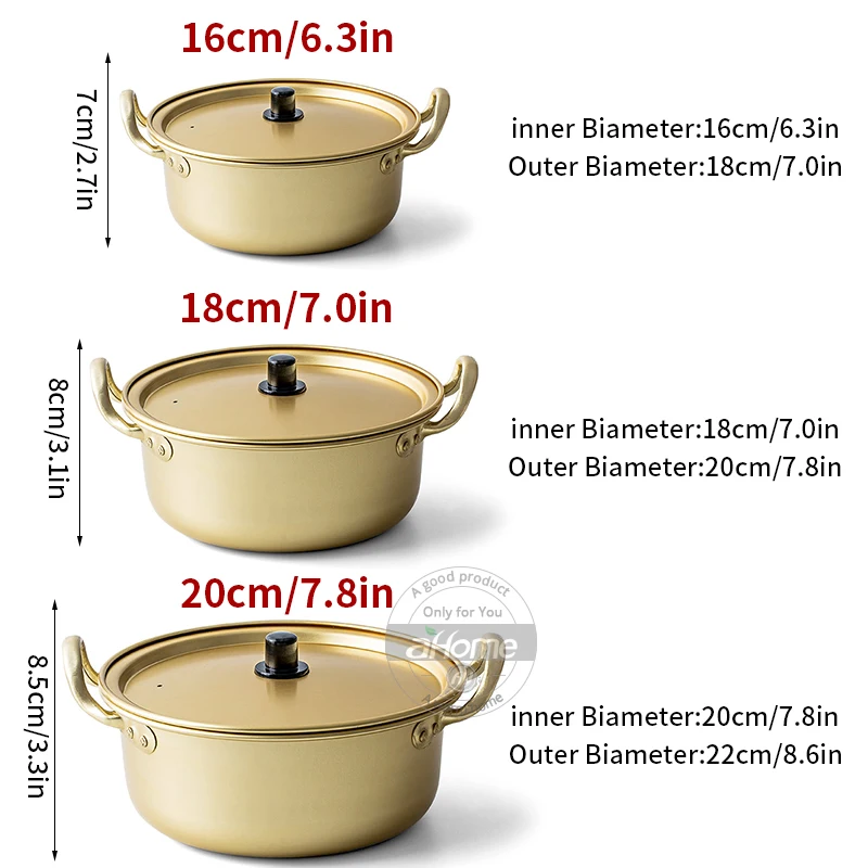 Кастрюля для лапши в Корейском стиле Fypo кастрюля каши супа кухонные