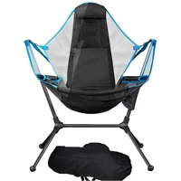rocking camping swing outdoor folding chair seating
