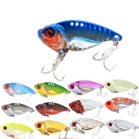 7101520g 3d eyesmetal vib blade lure sinking vibration baits artificial vibe for bass pike perch fishing 12 colors