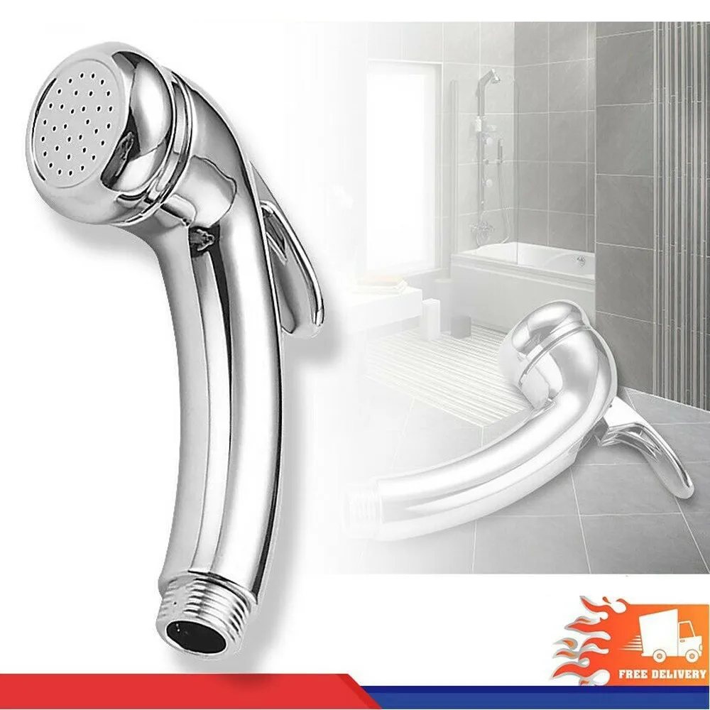 Caravan Motorhome Trigger Shower Head Chrome Comet Roma On/Off Water Flow Spray Nozzle Bathroom Accessories