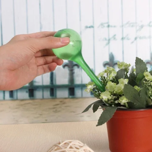

1 шт. Lazy Waterer Аква полив глобусы Декоративные Ручные выдувные самостоятельные стеклянные лампы горшок растение использовать стеклянный шар ...