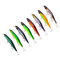 minnow fishing lure 12 5cm 17 7g magnetic weight sea fishing floating pesca plastic crank wobblers hard bait fishing tackle
