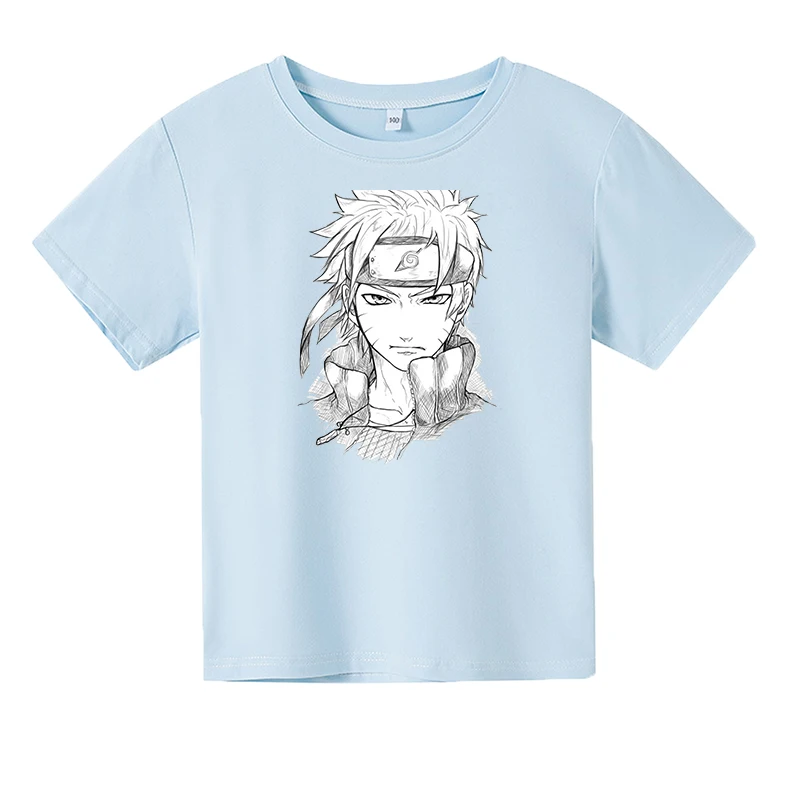 

sketch na ruto T-shirts short sleeve and cotton tops casual print children's cool clothes for boys and girls, anime clothes