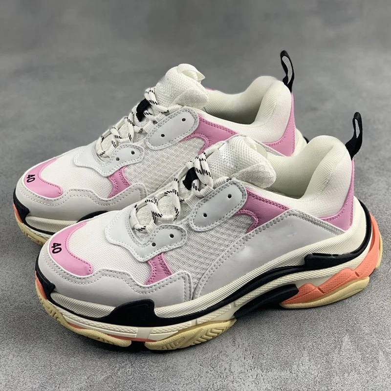 

2021 new lovers running shoes for women, men's sports shoes, women's leather luxury brand high quality walking shoes