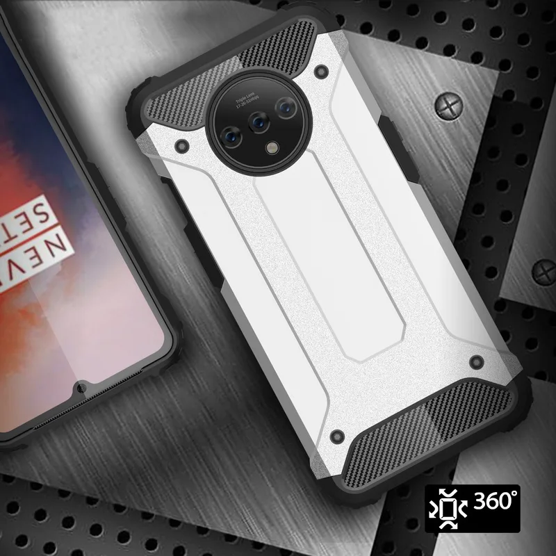 

Прочный гибридный жесткий ударопрочный бронированный чехол для телефона Oneplus 7t 1 + 7t Pro 1 + 6t One Plus 6 5t жесткий прочный ударопрочный чехол