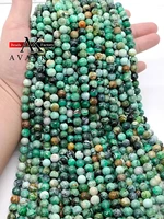 natural u s imported aluminophosphate round beads 6 12mm white green loose bead bracelet necklace j earring handmade accessorie