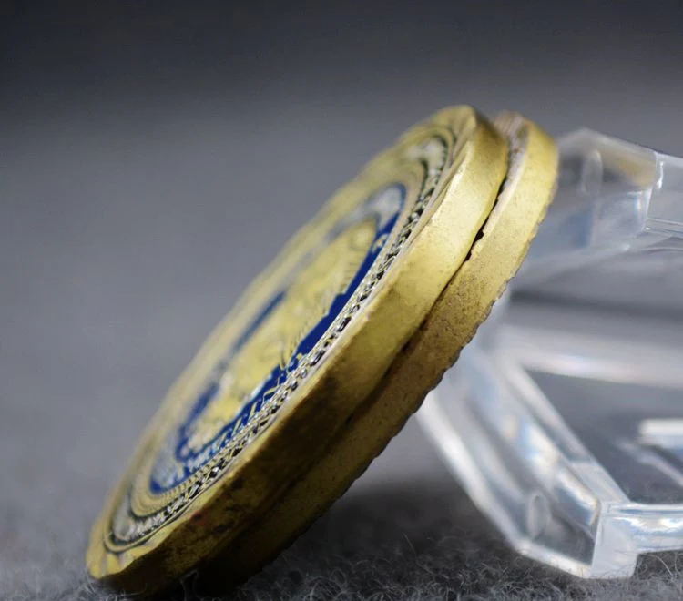 Античная бронзовая монета ВМФ США USN Коза вызов коллекционные монеты для