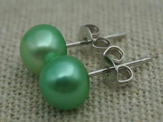

Серьги-гвоздики из серебра 925 пробы с жемчугом, 8 мм