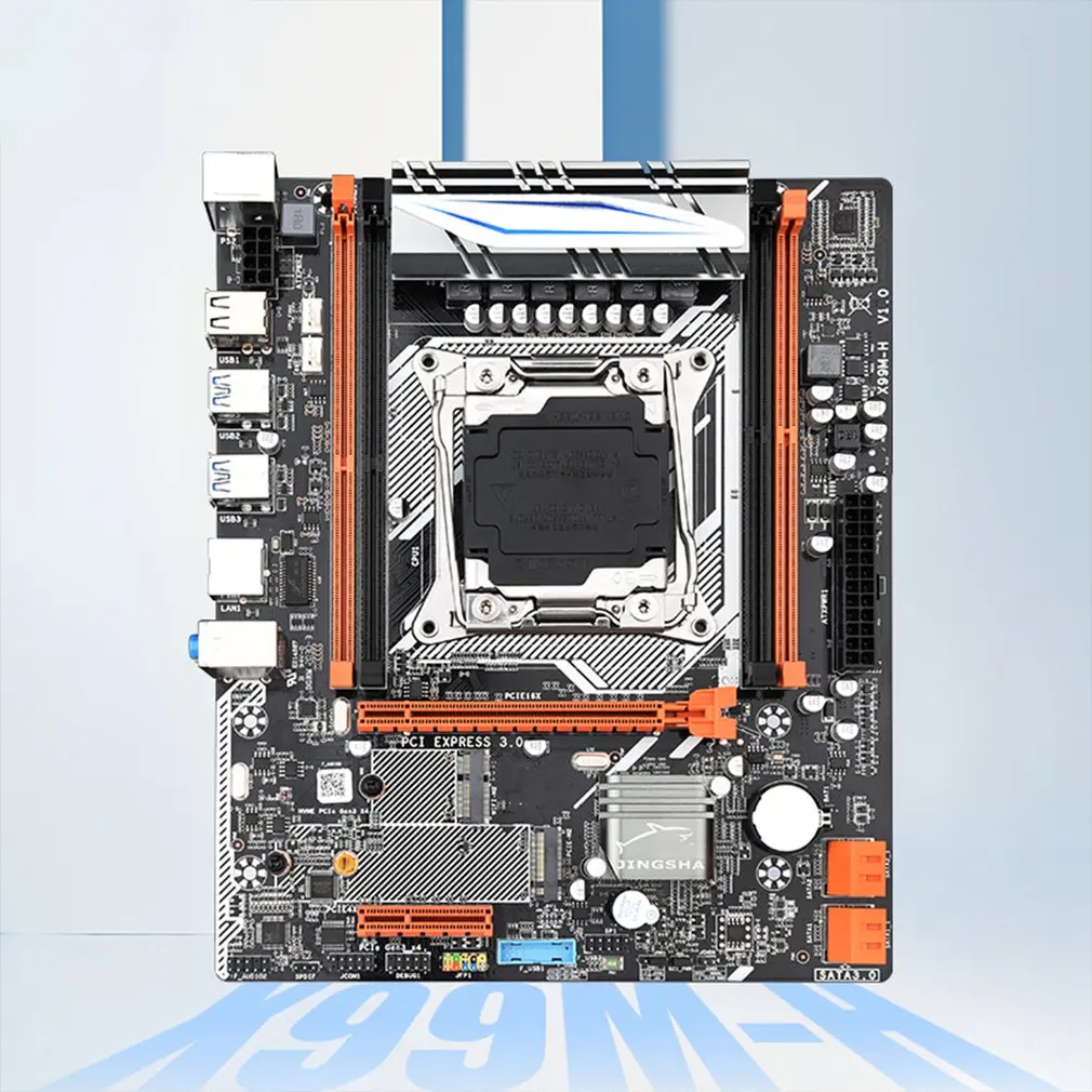 

X99M-H Moederbord LGA2011 M-ATX 4 * DDR4 Slots Nvme M.2 Wifi Slot Ondersteuning DDR4 Geheugen En Xeon E5 V3/v4 Cpu Processor