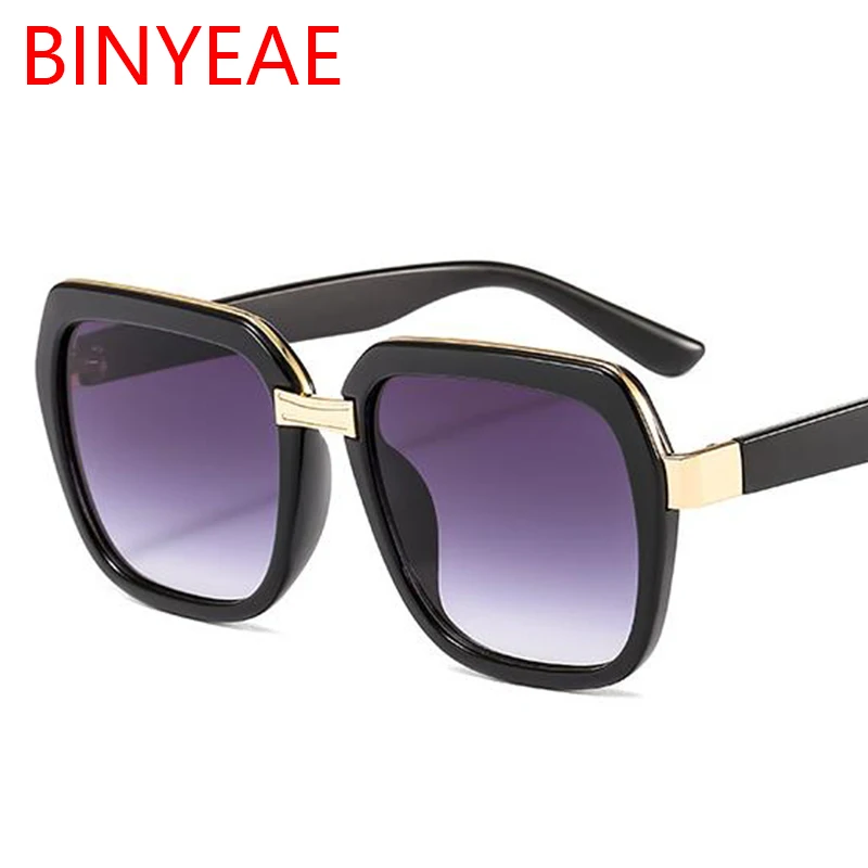 Квадратные Солнцезащитные очки женские прозрачные линзы uv400 солнцезащитные 2020