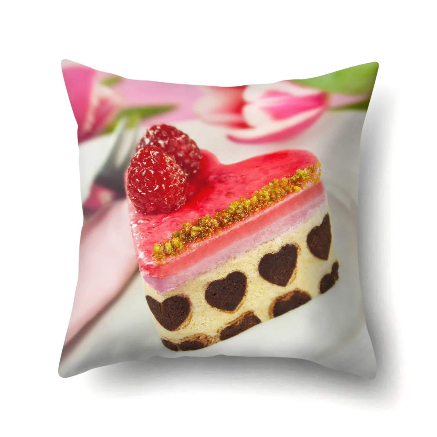 

Cute Cartoon Print Cushion Cover Polyester Decorative for Sofa Seat Soft Throw Pillow Case Cover 45x45cm Home Decor
