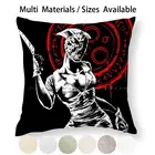 Медсестра ад-о! Наволочка для подушки наволочка из хлопка и льна Бесшумная наволочка для медсестры голова пирамиды страшные фильмы для видеоигр